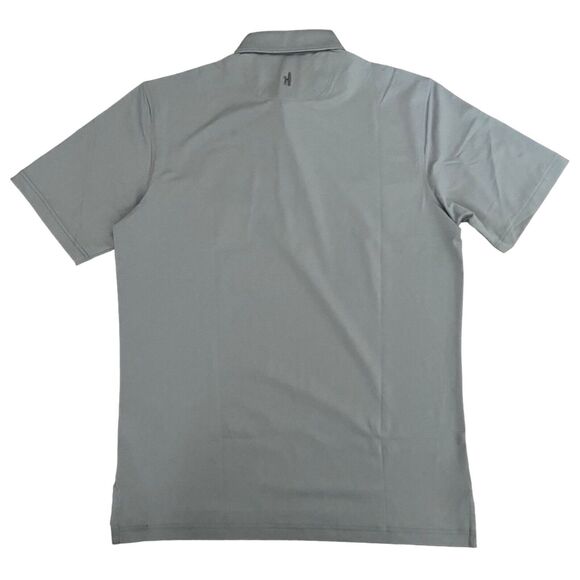 Johnnie-O Polo Shirt Men's T Shirt Light Grey Size M Service Titan MSRP $89 - Picture 3 of 9